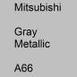 Preview: Mitsubishi, Gray Metallic, A66.